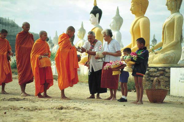 thailand photo monk